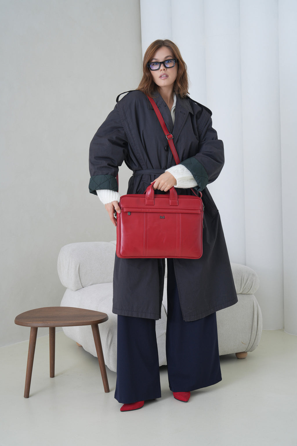 Atabbey Bilik– Leather Laptop & Document Bag