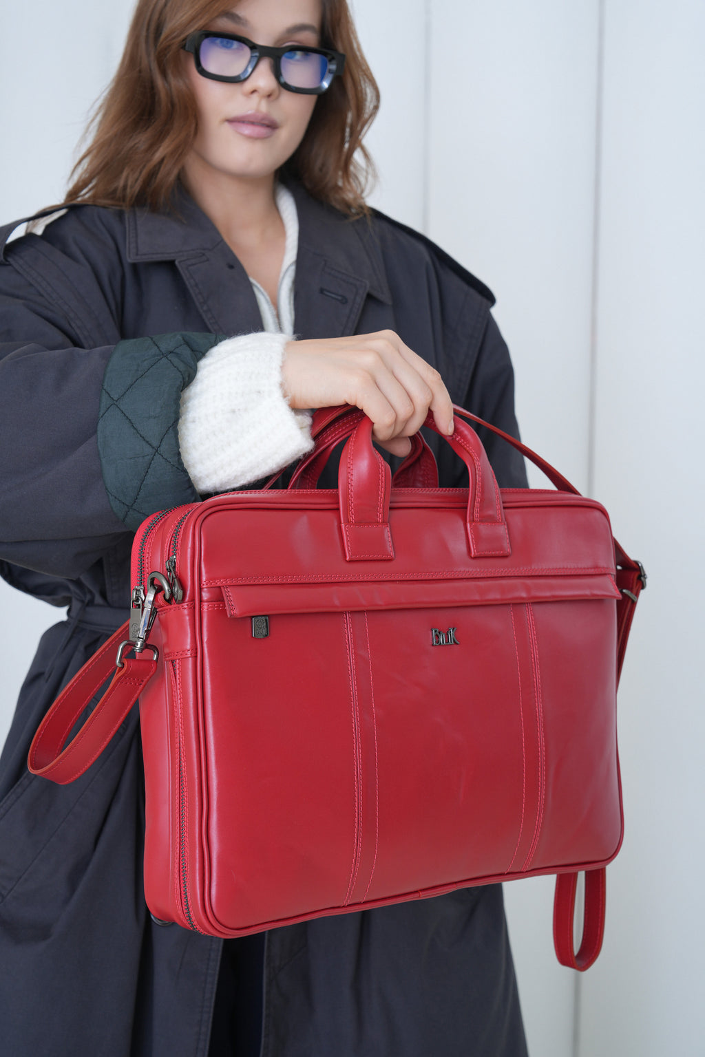 Atabbey Bilik– Leather Laptop & Document Bag