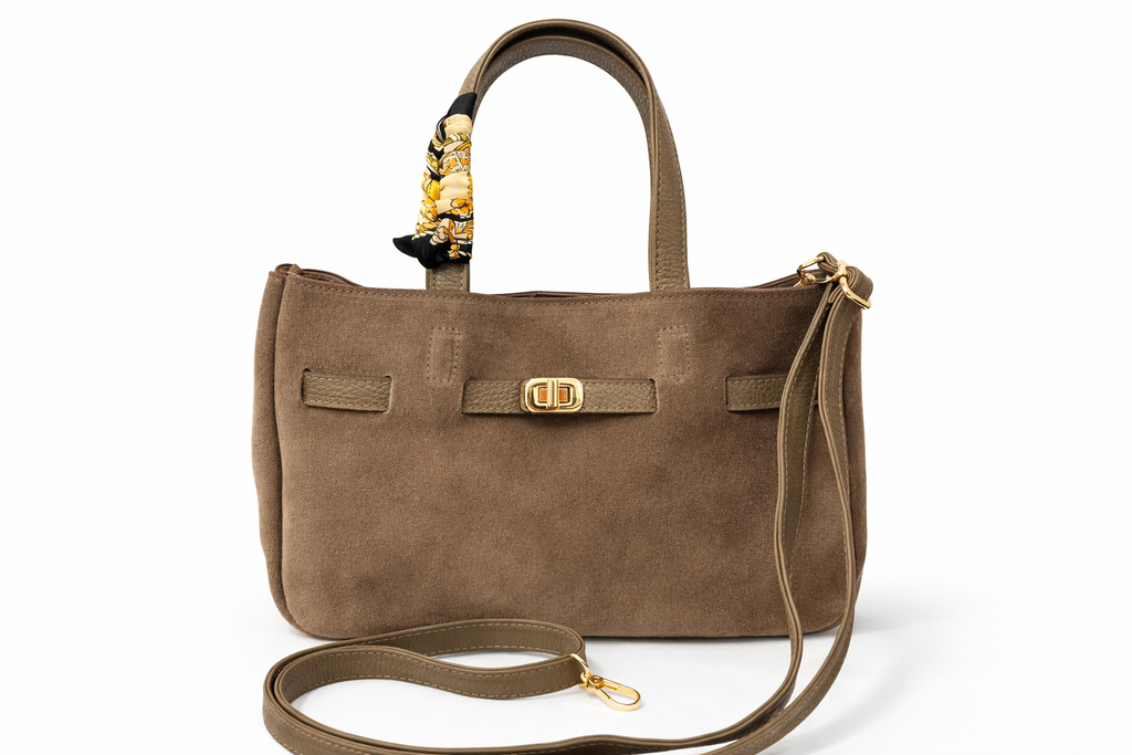 Atabbey Kaye– Genuine Suede Handbag